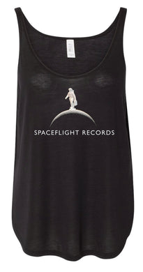 Spaceflight Records Women's Flowy Tank with Side Slit (LOW STOCK)