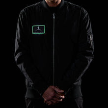 Load image into Gallery viewer, NEW! Spaceflight Records Unisex Deluxe Embroidered Bomber Jacket
